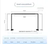 Black-Small gantry 81cm