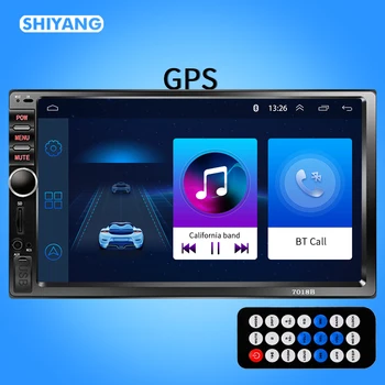 7 Inch Touch Screen MP5 AM+FM Auto Radio Multimedia Video Player BT Car GPS for Various Models