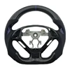 Carbon Fibre+Smooth Leather+LED+Top Stripe
