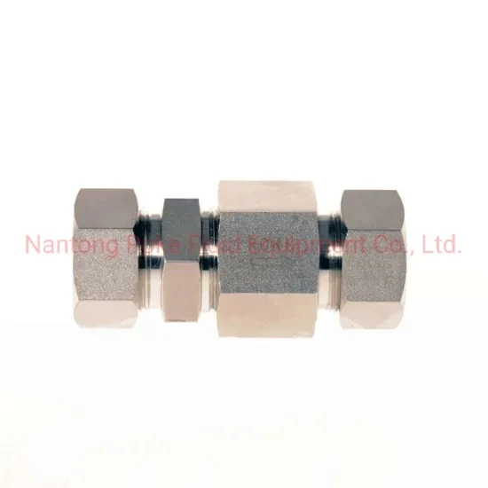 Stainless Steel Single Ferrule Check Valve Hydraulic Non-Return Valve