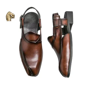 Latest Design Men's Dress Shoes Pointed Toe Summer Fashion Outdoor Casual Loafers Sandals Anti-Slippery Classic Autumn Winter