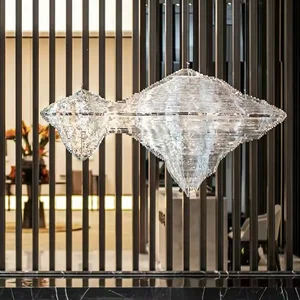 Iceberg Mountain Hotel Lobby Entryway Room Decoration Designer Luxury Chandelier with Attractive Design