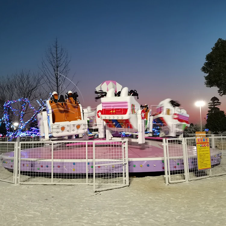 Thrill Ride Amusement Park Commercial Surf Dance Ride Crazy Dance ...