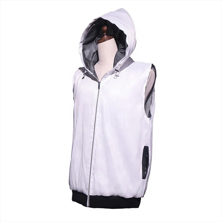 LED Light Luminous 7-Color Glowing Jacket for Men Hooded Zipper for Autumn Nightclub Concert Music Festival Performance Clothing