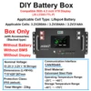 Black Battery Box with Accessories