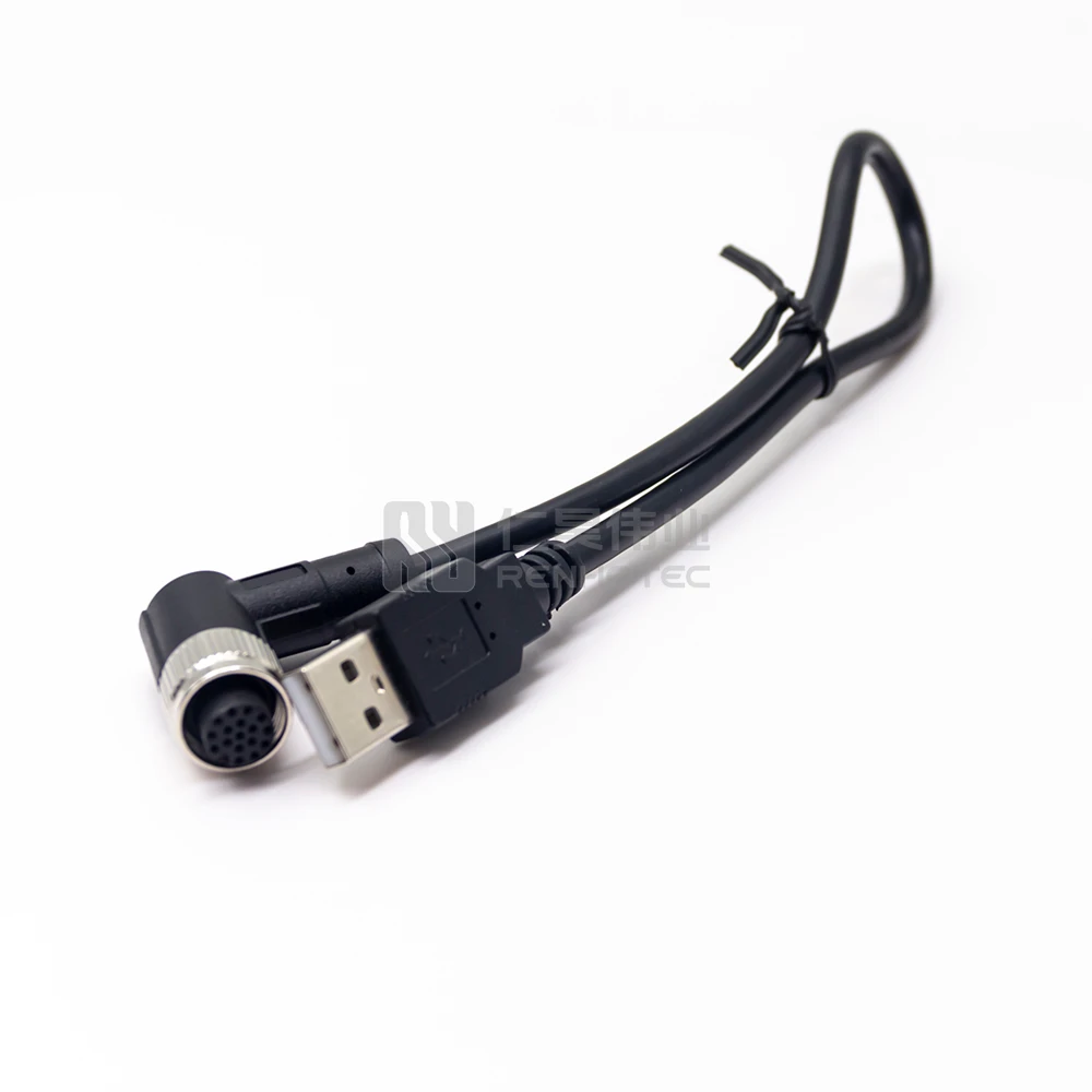 Cavo Adattatore Da USB 2.0 A Femmina A Connettore A Vite A 5 Pin, Lunghezza 30cm