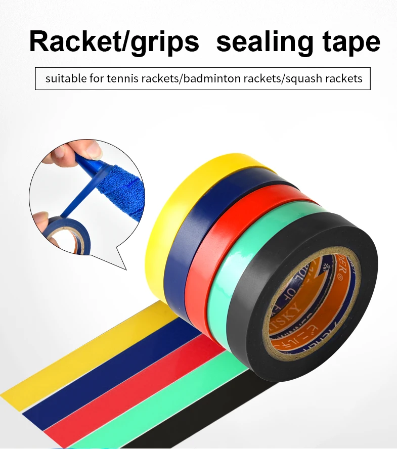 Whizz Hot Sale 10m Overgrip Compound Sealing Tapes Sticker For Tennis 