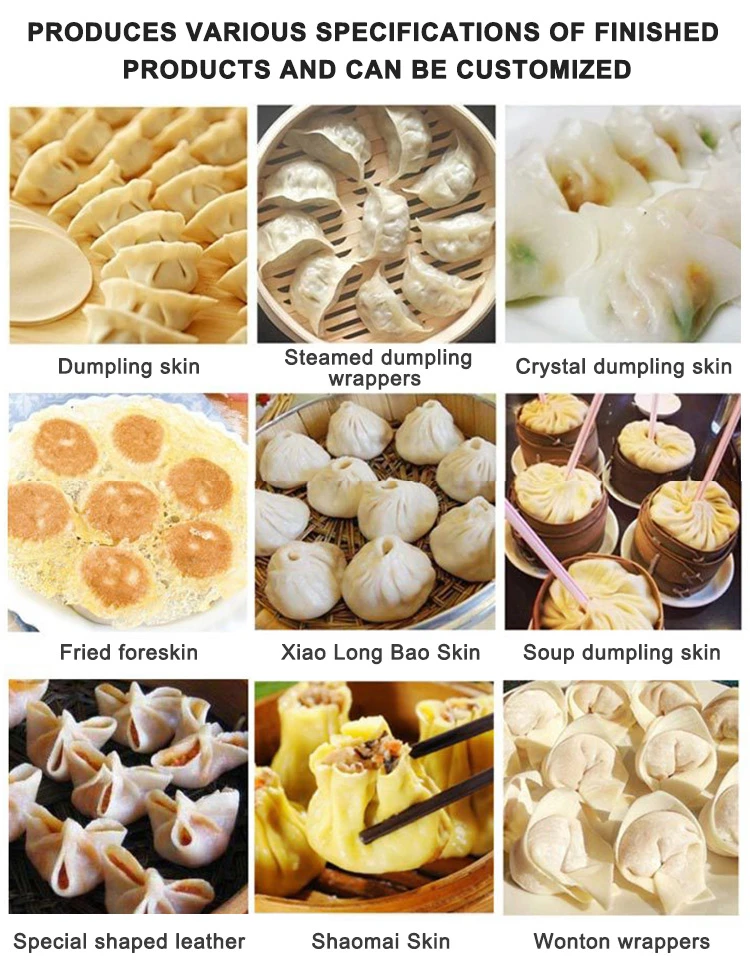 Automatic Gyoza Frozen Empanada Chili Dumpling Rice Flour Spring Roll ...