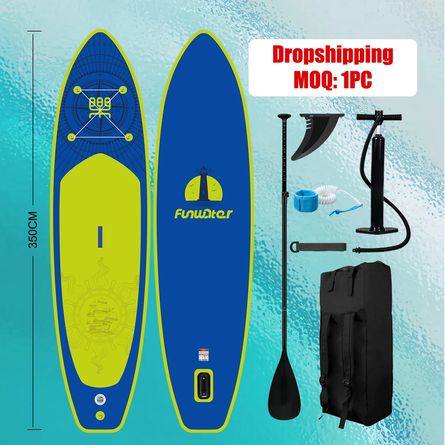 FunWaterSUPボード サップインフレータブルスタンドアップパドルーボード FunWaterSUPボード サップインフレータブルスタンドアップパド