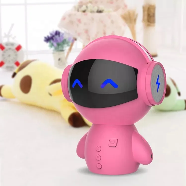M10  Smart Robot Wireless Speaker Mini Bass Stereo Music Box Smart Loudspeaker With Power Bank Function
