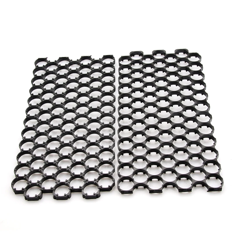 Customizable Cylindrical Lithium Cell Honeycomb Tray Battery Pack Spacer Organizer Bracket Premium Accessory for Efficient