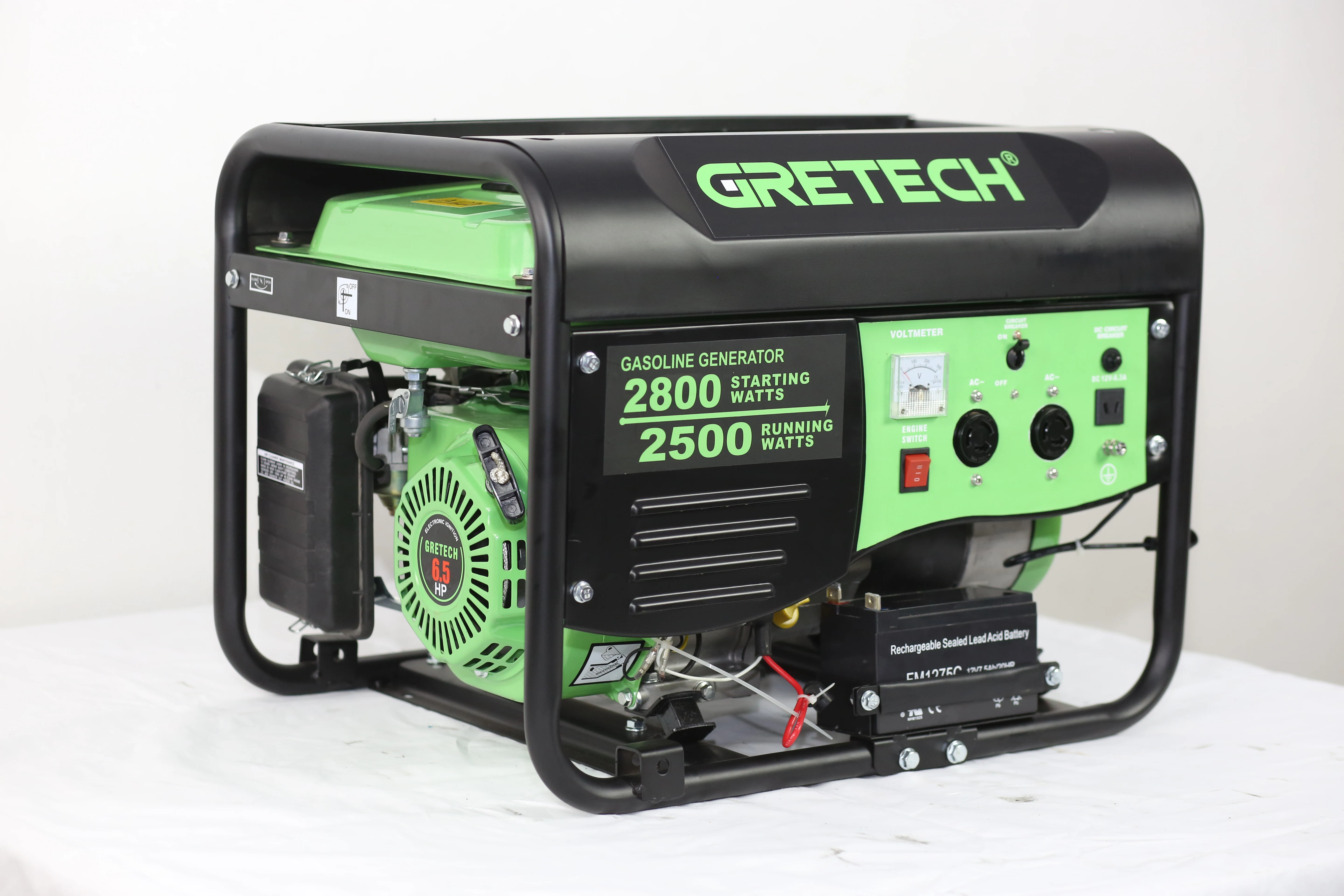 GRETECH JL300000 popular gasoline 3 kw generator 3800 3500 3000 watts silent 3 kva 3 kw
