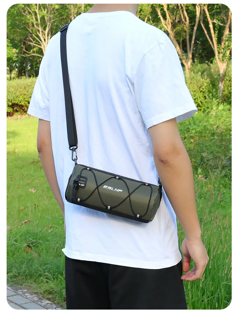 DELANHUWI Durable Bicycle Customized Front Handlebar Waterproof Practical Road Mountain Bike Bag_voghion.com