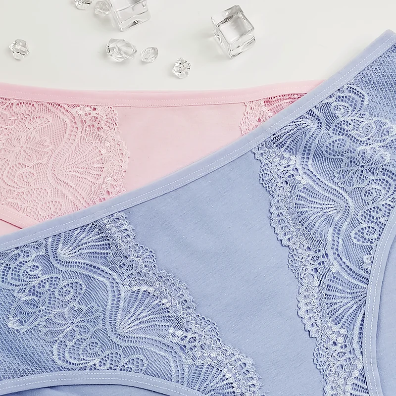 High Quality Women's Cotton Underwear Women's Hollow Midriff Underwear