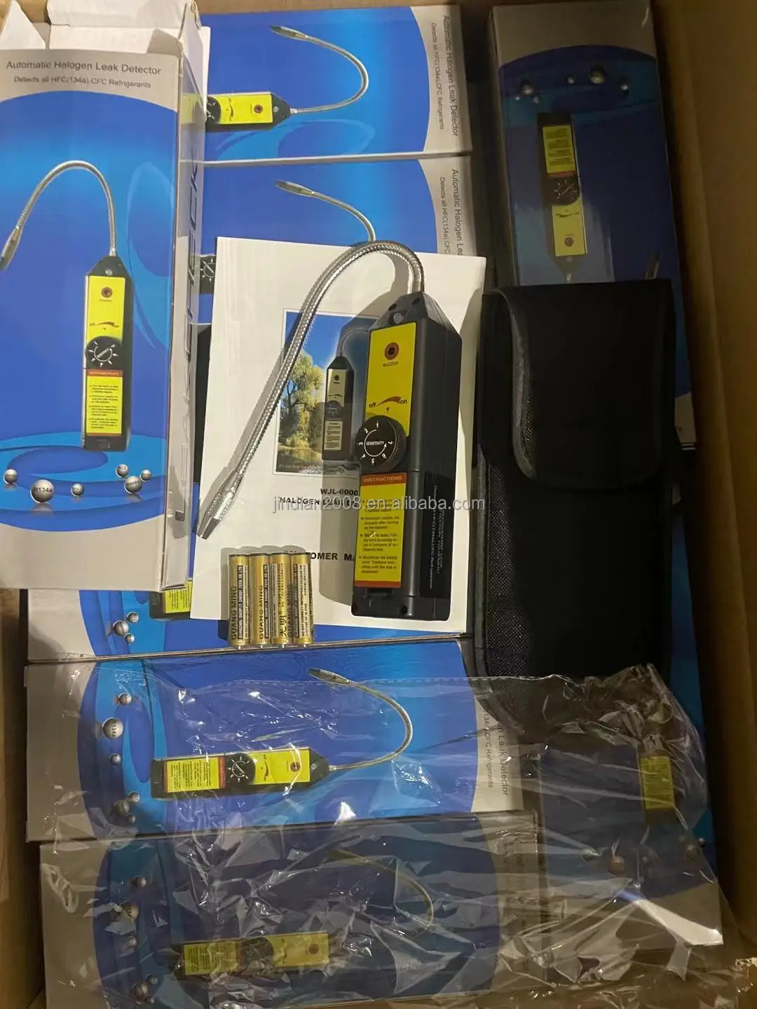 Halogen Leak Detector Refrigerant Gas Leak Detector For Automobile Wjl