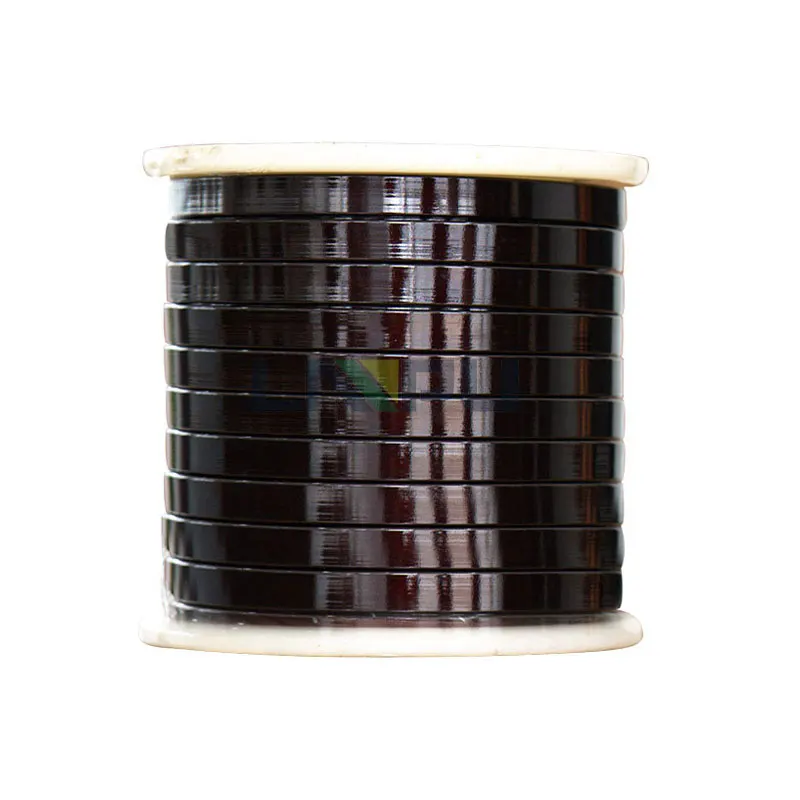 Сертификация UL, эмалированная квадратная алюминиевая обмоточная магнитная проволока, эмалированная плоская квадратная алюминиевая обмоточная проволока