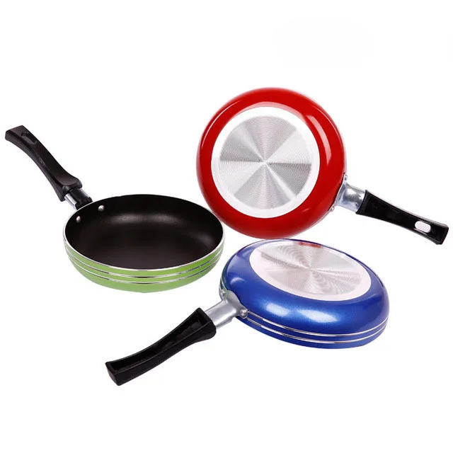 Wholesale Colorful Mini Stainless Steel Frying Pan With Removable Handle Lfgb Small Double Sided