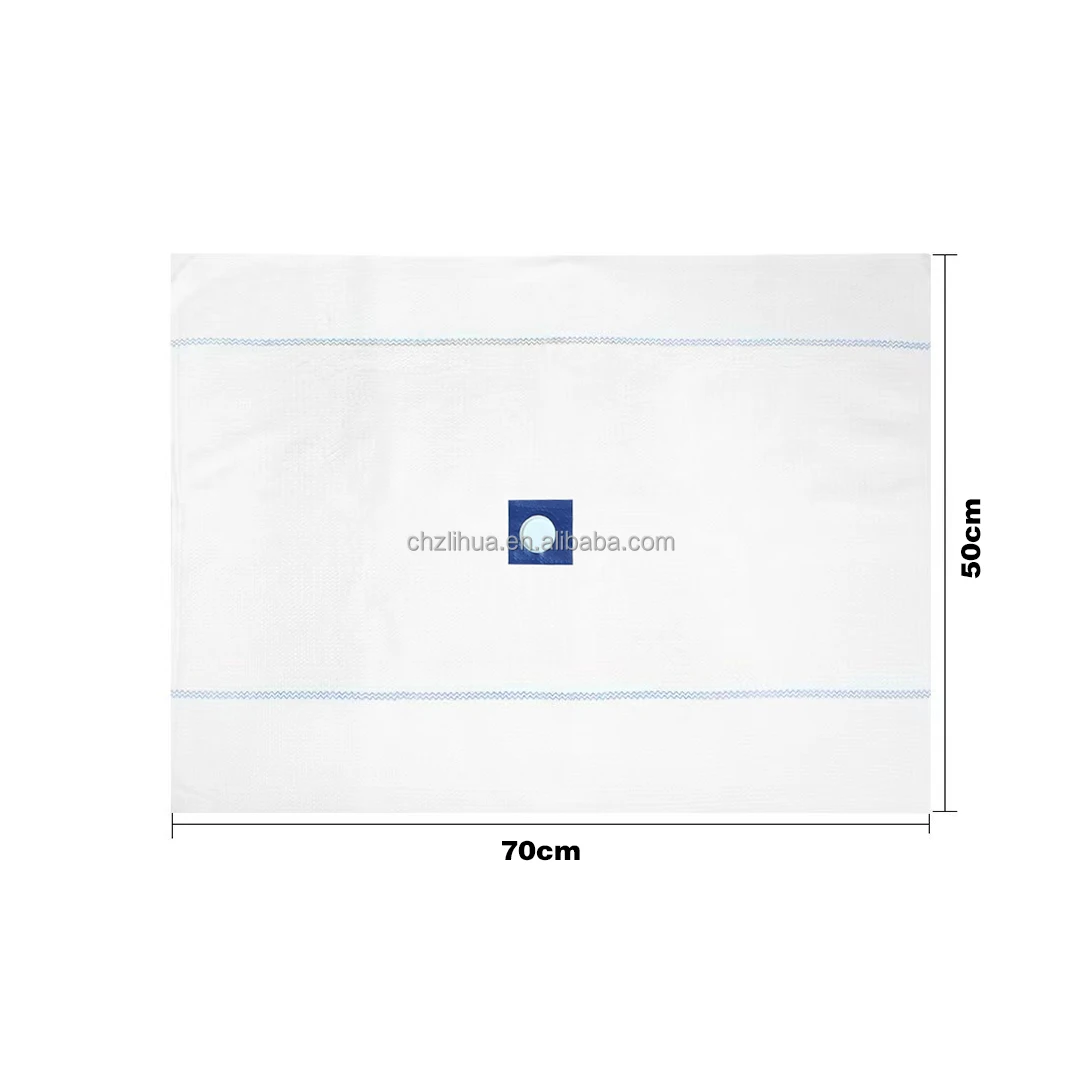 TRAPERO ALGODON Recyclable 50*70 cm Cotton Floor Cloths Household Cleaning Wipes White Cotton Mop Cloths Floor Cleaning Cloths