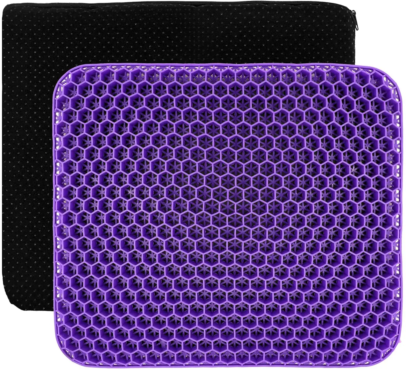 Purple Gel Seat Cushion Ventilation Breathable Seat Cushions For Long ...