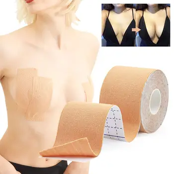 Chinese Factory Hot Selling Nude Water Resistant Elastic Black Boob Tape  for Large Breast - China Kinesiology Tape and Sports Tape price