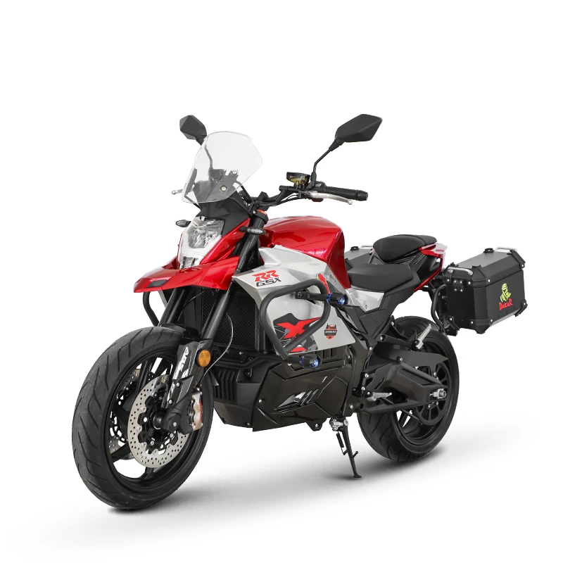 High Speed Power Smart Retro Customized Color Sidecar Electric Motorcycle for Adults