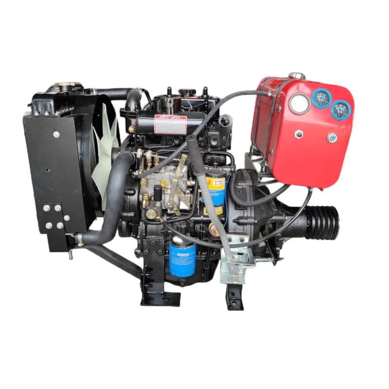 Лидер продаж китайский бренд Laiyun 2-цилиндровый дизельный двигатель 30 35 38 л.с. со сцеплением и топливным баком
