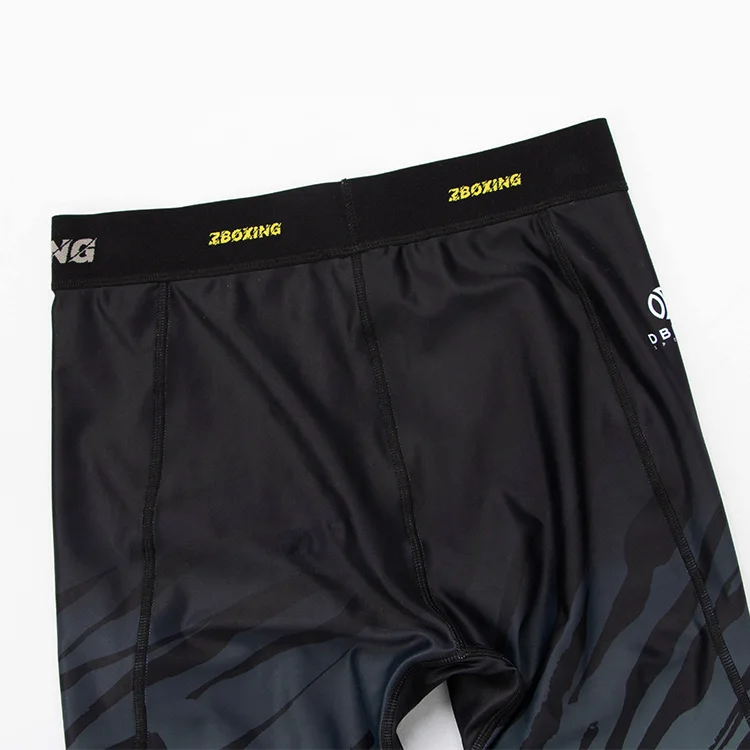 Wholesale Custom Sublimated Polyester MMA Spats American Football Grappling Pants Compression BJJ Shorts for Martial Arts Boxing