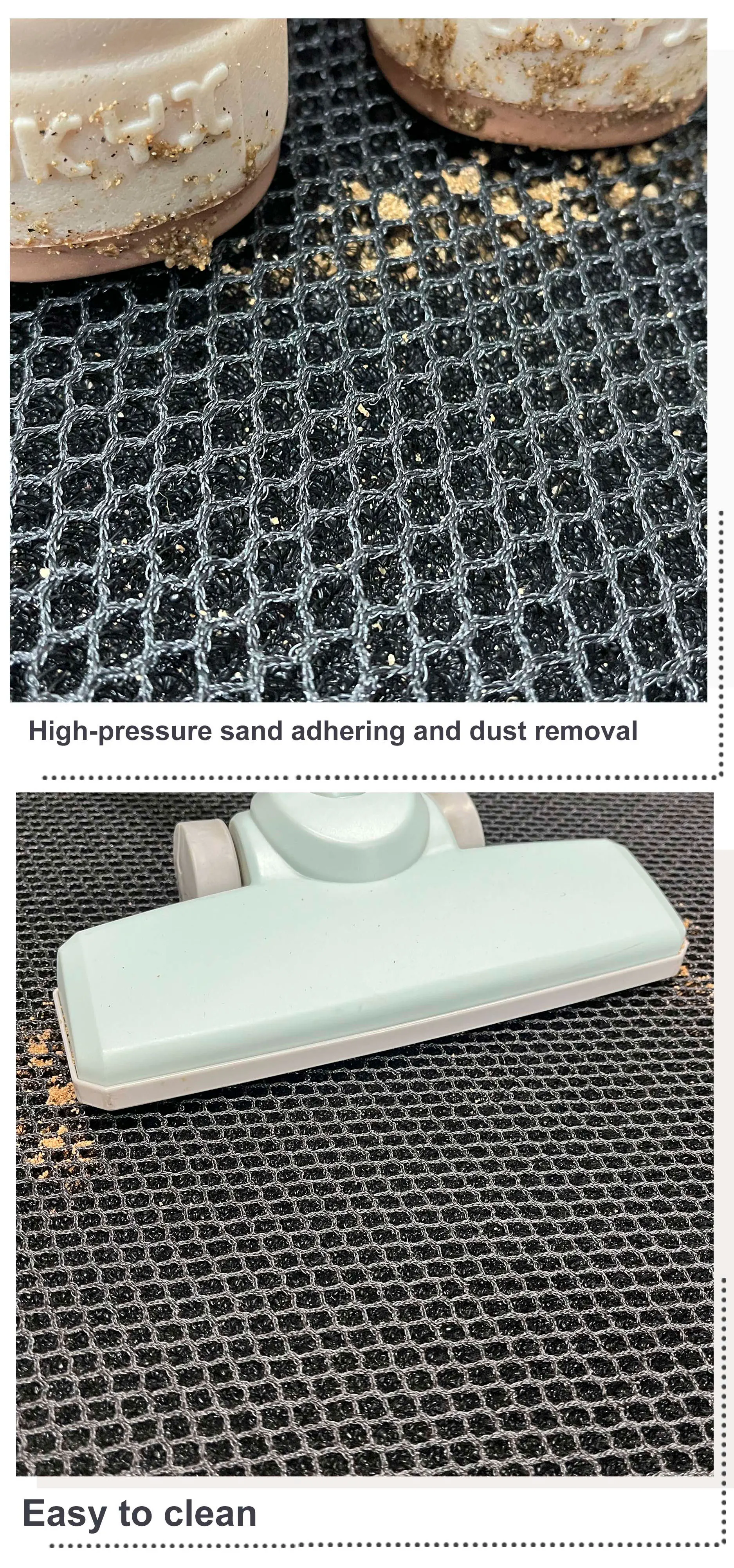 Factory Wholesale Good Quality Anti Fatigue TPE 3D Mesh Customizable Floor Mat Roll for Outdoor Machine Made PET Carpet(图5)