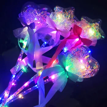 New Arrival 2024 LED Christmas tree magic wand cute style party decoration Event party atmosphere Bobo ball magic wand