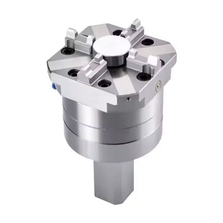 TEBAK Selling Precision 80*80 mm Pneumatic Auto Chuck for Machining Center