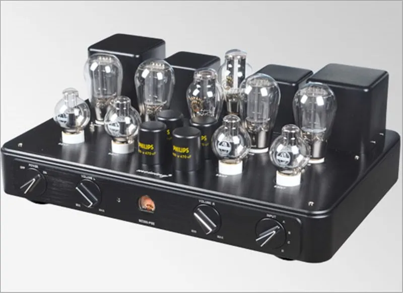 W-001 MEIXING MINGDA MC300-PSE XLR Input XLR Output Flagship Vacuum Tube Preamp Premplifier Full Music 300BN*4 Power Amplifier