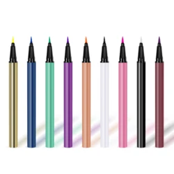 Набор Магнитных подводки для глаз с логотипом золотистая и коричневая жидкая Водостойкая Подводка