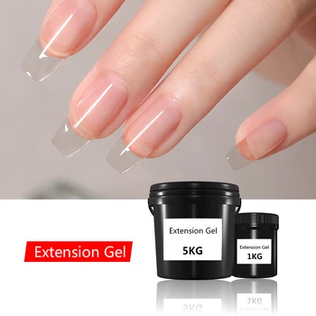 Factory Supply Easy Soak off Uv Gel Private Label Gel Nail Extension Build Gel