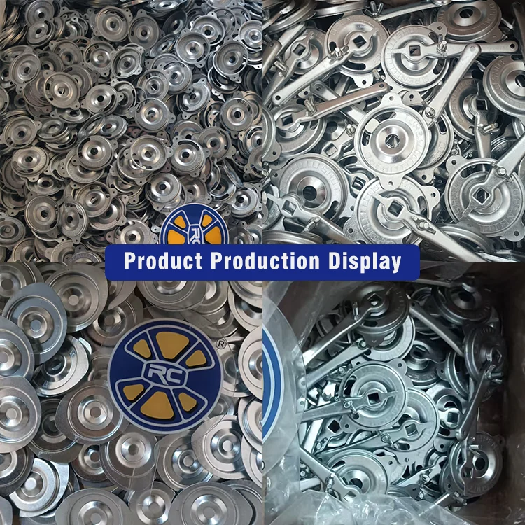 Metal Air Duct Volume Round Damper Quadrant for HVAC Accessories