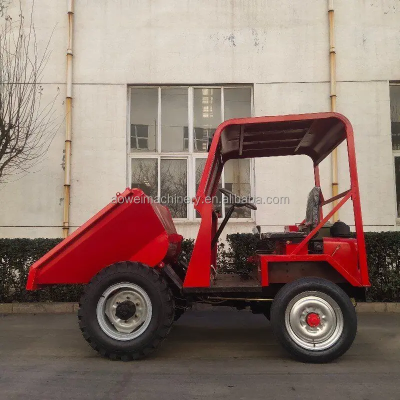 FCY15 FCY20  1 Tons  Small Mini Wheel Dump Truck Loader With Self Loader for Africa Mining Farm Use Work