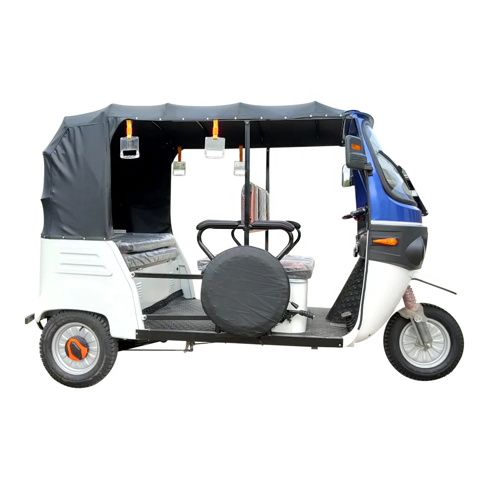 Factory Directly Customized E5 60V1800W Electric Passenger Tricycle Electric Rickshaw