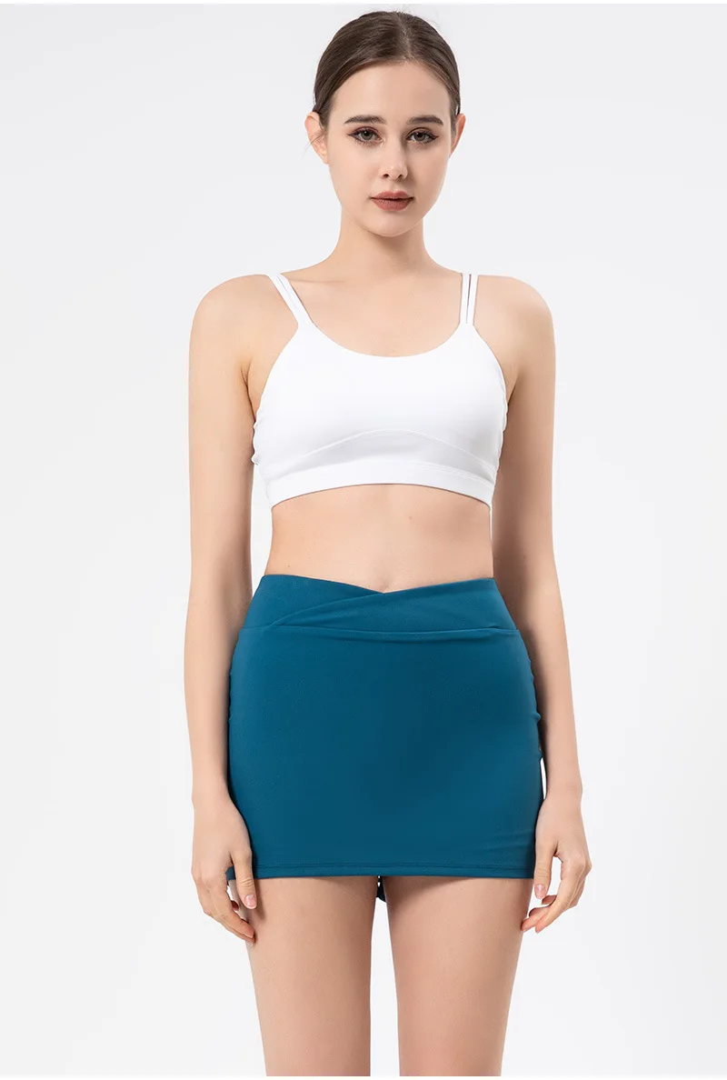Quick Dry Lightweight Sportswear Women's High Waisted Tennis Skirt