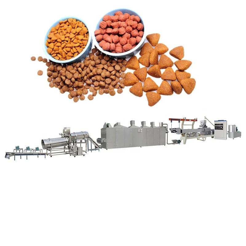 Automatic High Grade Pet Dog Food Biscuits Kibble Machine