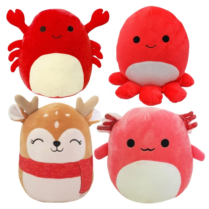 Mini Inch Custom Squishmallow Super Soft Plush Toys Wholesale Cow Giant