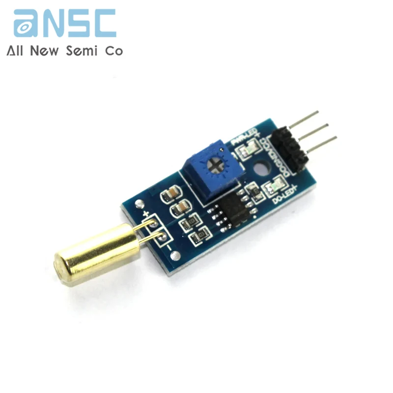 Tilt Sensor Module Golden SW520D Angle Tilt Detection module with Roll Ball Switch