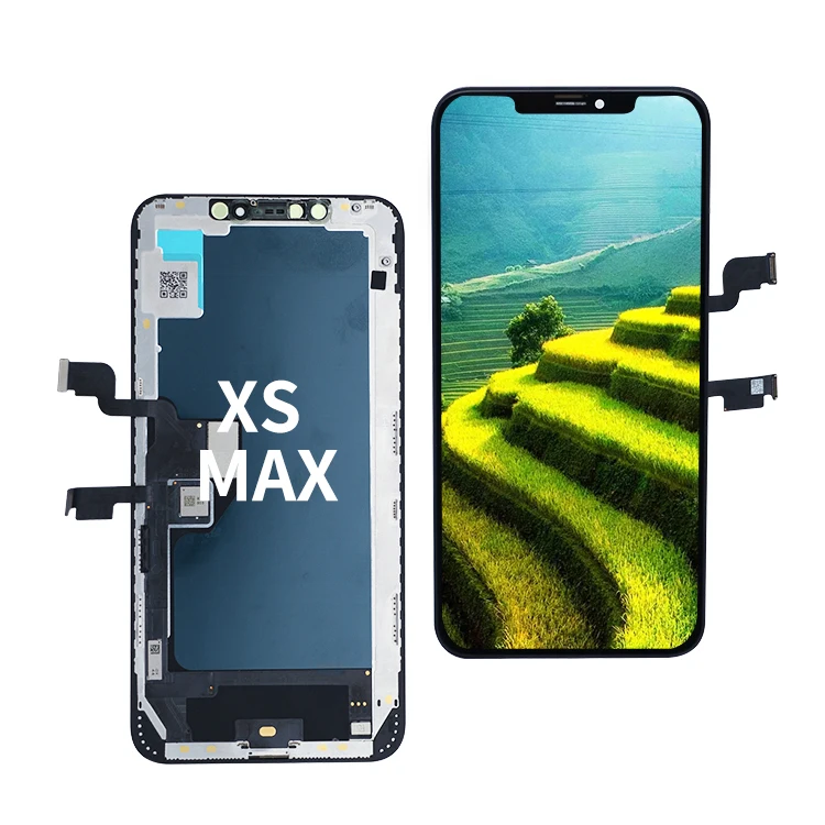 iPhone - iPhone XS Max ディスプレイ 部品 IPhone XS MaxLCDパネル用電話部品オリジナル携帯電話