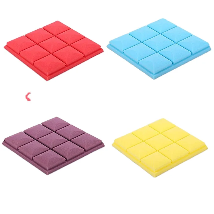Wholesale OEM Fireproof Studio Soundproof Acoustic Foam Wedge Customizable Oem Panels