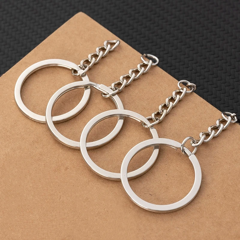 Wholesale 32mm Silver Metal Keyring Parts - Lobster Clasps Key Chain ...