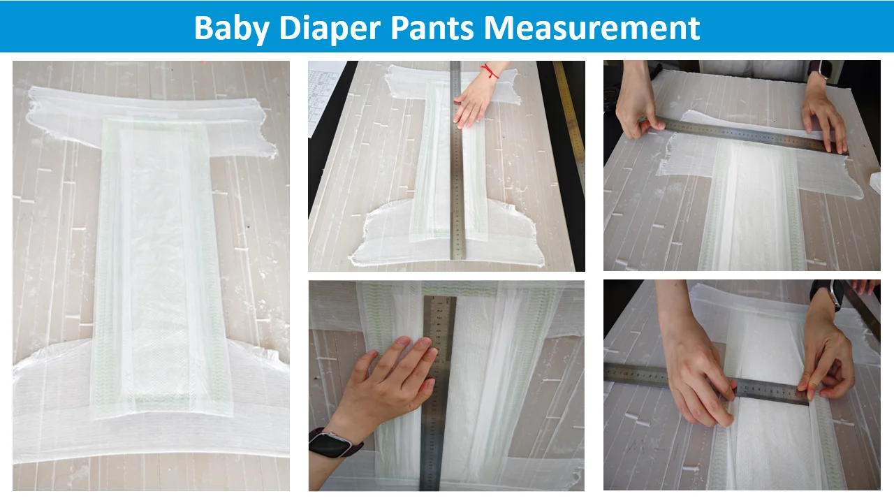 Brazil Baby Diaper Pants Measurement
