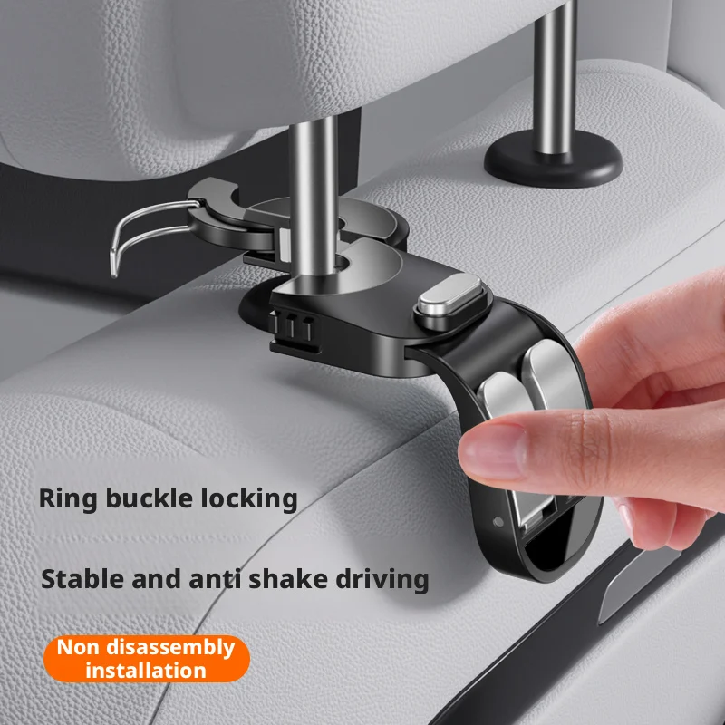 Universal Heavy Duty Car Seat Headrest Hooks