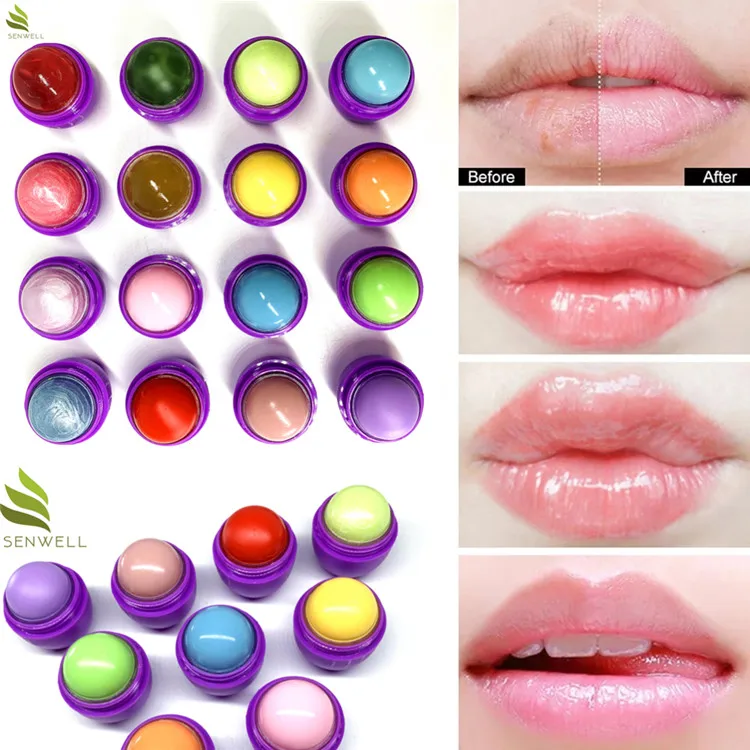 Фирменный увлажняющий натуральный Перманентный Розовый бальзам для губ от поставщика