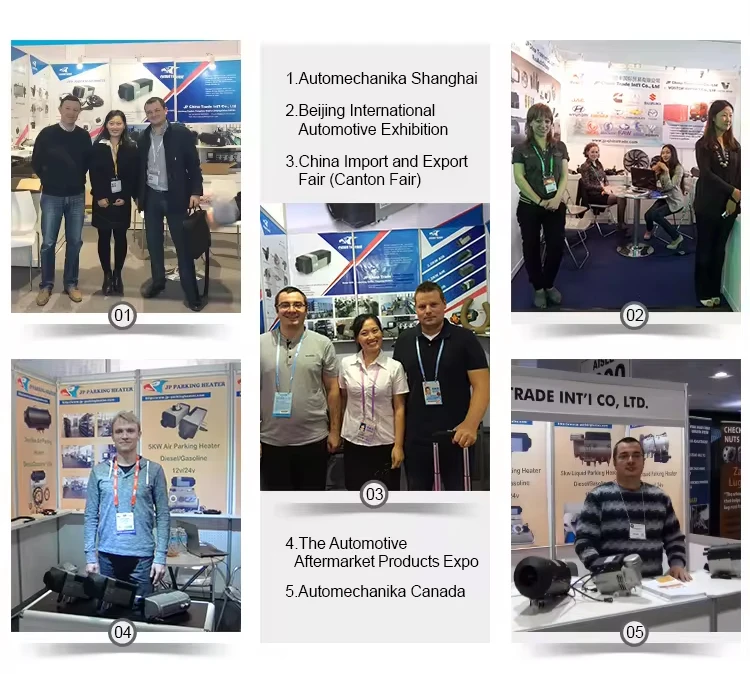 All in One Universal Portable Diesel Air Parking Heater 2KW 12V 24V for Electronic Vehicle Car Bus  