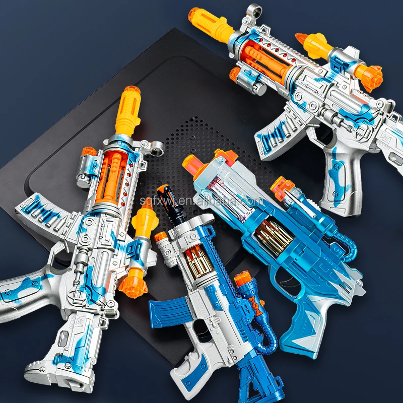 Hot Sale Electric Toy Submachine Gun For Kids Cheap Plastic Toys Gun