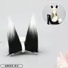 หูจิ้งจอกเต้นไฟ-ขาวดำ-ขนาดเดียว