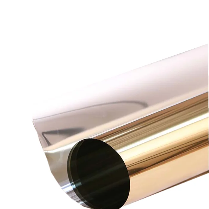 Silver Mirror Reflective Building Window Glass Film Solar Out Side Decorative Explosion-proof Glass Tint